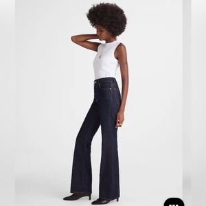 Madewell The Tall Vintage Dark Indigo Flare Jeans